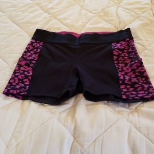 Navy lululemon shorts